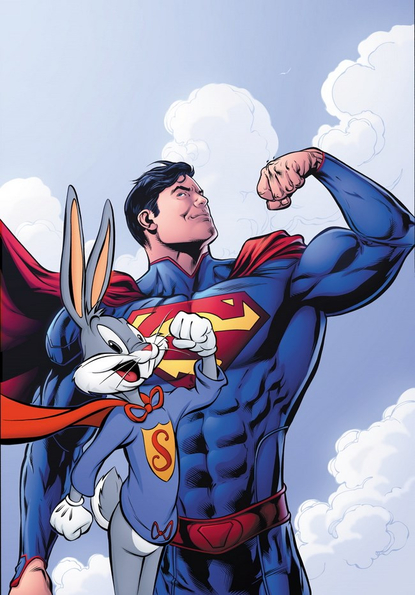 Superman and Bugs Bunny